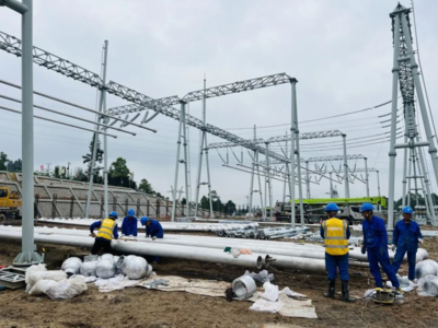 电亮千亿光伏路 乐山南500千伏输变电工程建设护航“中国绿色硅谷”